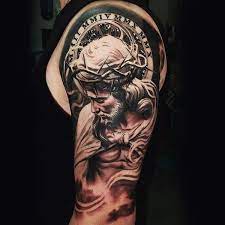 For some inked people, tattoos are an approach to recognize an otherworldly adventure or a method for communicating one's inward self. The 110 Best Christian Tattoos For Men Improb
