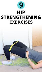 9 Exercises To Stabilize Your Hips And Strengthen The Glutes Hip Strengthening Exercises Hip Workout Exercise Coach