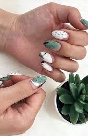 45 Bright Summer Nail Art Design Trends On 2019 Green Nail Art Green Nails Nails