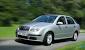 Green Skoda Fabia 2002
