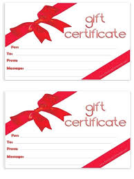 Festive designs for family or business to . Free Gift Certificate Template Free Printable Gift Certificates Gift Certificate Template