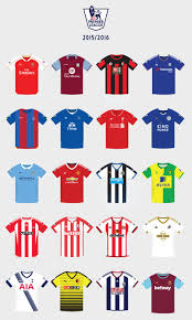 2015 16 Premier League Jersey S On Behance Premier League Premier League Football Football