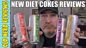 New Diet Cokes Review Zesty Blood Orange Twisted Mango Ginger Lime Feisty Cherry Youtube