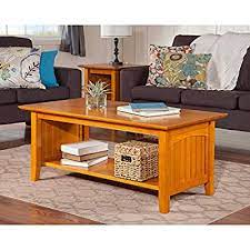 A coffee table says a lot about a living room, it sets the tone. Buy Atlantic Furniture Nantucket Caramel Latte Wood Coffee Table Online In Indonesia B073kyh8fg