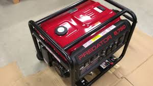 The predator 9000 comes with both electric start and pull start the site also mentions that the generator can run for 13 hours with a full fuel tank and at a 50% load capacity. Best Predator Generator Reviews Explained With Cons