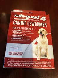 8 In 1 Safeguard 4 Canine Dewormer 4 Gram Pouches For Dogs