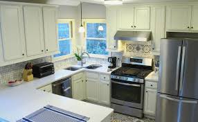 vintage kitchen design: white cabinets