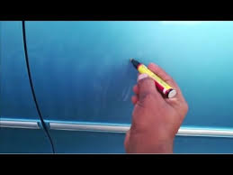 تجربة قلم مزيل الخدوش للسيارات experience scratch remover pen for cars youtube