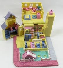Polly Pocket 1993 Schoolhouse Aka Polly S Village School Playset Tiny World Or Pollyville Polly Pocket Polly Pocket World Childhood Toys
