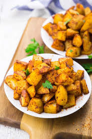 Patatas Bravas With Aioli And Salsa Aioli Bravas Patatas Salsa Patatas Bravas Recipe Papas Bravas Recipe Veggie Recipes