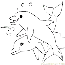 The collection is varied with different variations and characters. Dolphin Coloring Page 15 Coloring Page For Kids Free Dolphin Printable Coloring Pages Online For Kids Coloringpages101 Com Coloring Pages For Kids