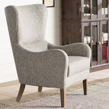 Play With Subtle Texture And Plush Style To Elevate Your Home Aesthetic With This Wingback Chair The Frame Is Crafted From Wingback Chair Accent Chairs Chair
