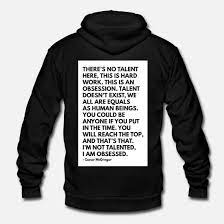 There S No Talent Here This Is Hard Work Unisex Fleece Zip Hoodie Spreadshirt In 2021 Zip Hoodie Work Hard Custom Clothes