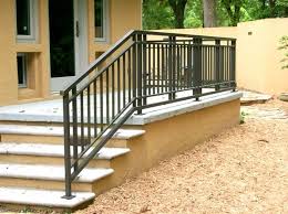 During your search for front porch railings, you will obviously notice that the most beautiful and elaborate railings are made of wrought iron. Balcony Railing Front Veranda Grill Design Novocom Top