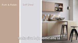 Prije krečenja morate očistiti zidove, naročito u kuhinji, gdje ima mrlja od masti i hrane. Trendovi Boja Za Zidove Idealni Za Zimu Jedinstvena Paleta Kruna Boje Youtube