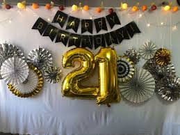 Throw the perfect 21st birthday for guys or girls. 21st Birthday Decoration Yellow White Black Aesthetics Hobbies Toys Stationery Craft Occasions Party Supplies On Carousell