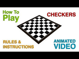 How To Play Checkers Youtube