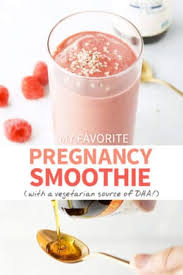 (literally only blueberry + banana, custom. Pregnancy Smoothie Good For Breastfeeding Moms Too Detoxinista