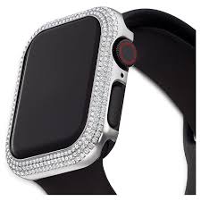 6 from music to podcasts to audiobooks, apple watch streams miles of motivation. Sparkling Case Compatible With Apple Watch 40 Mm Silver Tone Swarovski Com