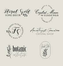 Try the brandcrowd logo maker to create a beautiful, professional logo for your business in minutes. Elegant Premade Logo Design Vinate And Rustic Watercolor Logo Floral Cute Company Logo Feminine Bus Wedding Planner Logo Planner Logo Event Planning Logo