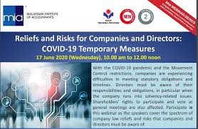 The term director is defined in s9 of the corporations act 2001 to mean: Talk Reliefs And Risks For Companies And Directors Covid 19 Temporary Measures
