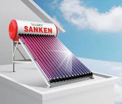 Solar water heater memiliki bagian yang bernama panel surya atau bisa disebut sebagai kolektor yang pada umumnya dipasang di atap rumah atau pada ruang yang dapat terpapar dengan sinar matahari secara langsung. Sanken Pemanas Air Tenaga Surya Tanpa Listrik Bebas Perawatan Selamanya
