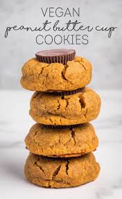 Vegan Peanut Butter Cup Cookies Recipe Vegan Peanut Butter Cups Peanut Butter Cup Cookies Healthy Cookie Recipes
