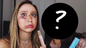 blindfolded makeup challenge twins by