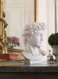 Meubles Et Deco Au Style Chic Gifi Buste Objet Decoration Blanc