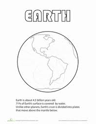 Maybe you would like to learn more about one of these? Earth Worksheet Education Com Planet Coloring Pages Earth Coloring Page Planets