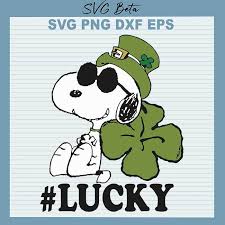 You will receive 4 digital files in 1 zip folder: St Patricks Day Snoopy Svg File For Craft And Handmade Cricut Products