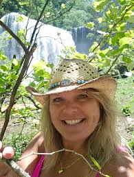 Harley's first trip to the falls