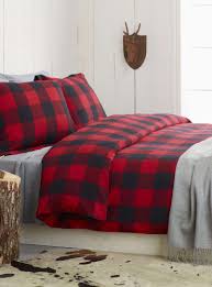 Buffalo Check Flannel Duvet Cover Set Duvet Covers Comforters Simons Home Flannel Duvet Cover Plaid Bedroom Plaid Bedding