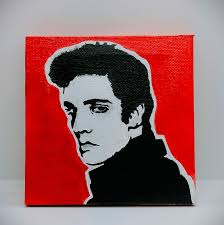 Elvis Acrylic Paint