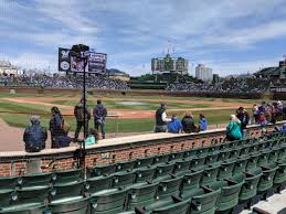 wrigley field section 18 chicago cubs rateyourseats com