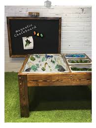 Sand Therapy Table With Lid Sensory Tables Rufd In 2020 Sand And Water Table Sand Play Water Table Diy