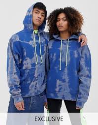 Choose from a large selection of colors including rainbow, pastel, blue, purple, black, green, and orange. Collusion Unisex Tie Dye Hoodie Asos
