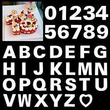 The best is when you can customize your cake topper with a name or number. 12inch Alphabet Cake Stencils Letter Stencil A Z 26pcs 0 9 Number Cake Templates 10pcs With A Heart Mold For Birthday Wedding Anniversary 37pcs Buy Online At Best Price In Uae Amazon Ae