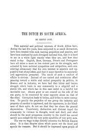 The Dutch In South Africa African American History Africa South Africa