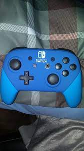 Blue And Ligh Blue Switch Pro Controller From Colorware Nintendo Switch Accessories Nintendo Switch Games Video Game Cakes