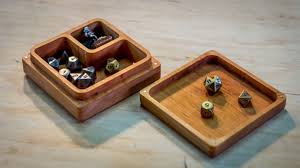 Miniature Storage Dice Storage And Dice Rolling Tray Contain Your Characters Crates Dice Box Dice Tray