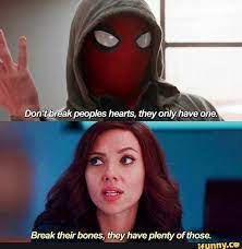 The marvel cinematic universe has always used comedy to make its films work, but none is funnier than taika news and opinion about video games, television, movies and the internet. Break Their Bones They Have Plenty Of Those Ifunny Funny Marvel Memes Marvel Jokes Avengers Funny