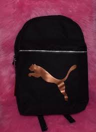 Black And Rose Gold Nike Backpack Puma Backpack Black And Rose Gold Logo Msrp 35 00 Puma Backpack Gold Rosegold Gym Soccer Black Backpack Rose Gold Logo Victoria Secret Pink Collegiate