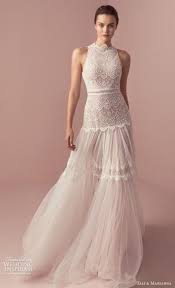 Elegant High Neck Wedding Dresses To Try In 2020 High Neck Wedding Dress Halter Wedding Dress Wedding Dresses Unique