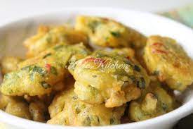 Prawn fritters are known as 'cucur udang' or 'jemput jemput udang' in malaysia and singapore. Jom Pekena Cucur Ikan Bilis Azie Kitchen