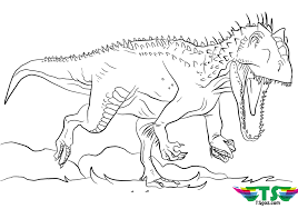 It reached 40 ft long, weighed up to 14 tons and could run 25 miles per hour. Dinosaur Tyrannosaurus Rex Coloring Page Tsgos Com