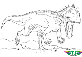 Jurassic world coloring pages can help your kids get into dinosaurs all over again. Dinosaur Tyrannosaurus Rex Coloring Page Tsgos Com Tsgos Com