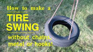 3 double clevis and wrench kit with sss logo sticker. How To Make A Tire Swing That S Safe And Easy To Make Youtube