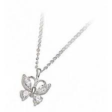 Silver Stone Set Necklace Product Number 4537505 Buy Necklace Silver Necklace Online