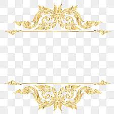 Hand Painting Decorative Pattern Texture Paved Pattern Culture Golden Border Frame Illustrations Abstraction Gold Photo Frames Floral Border Design Gold Frame